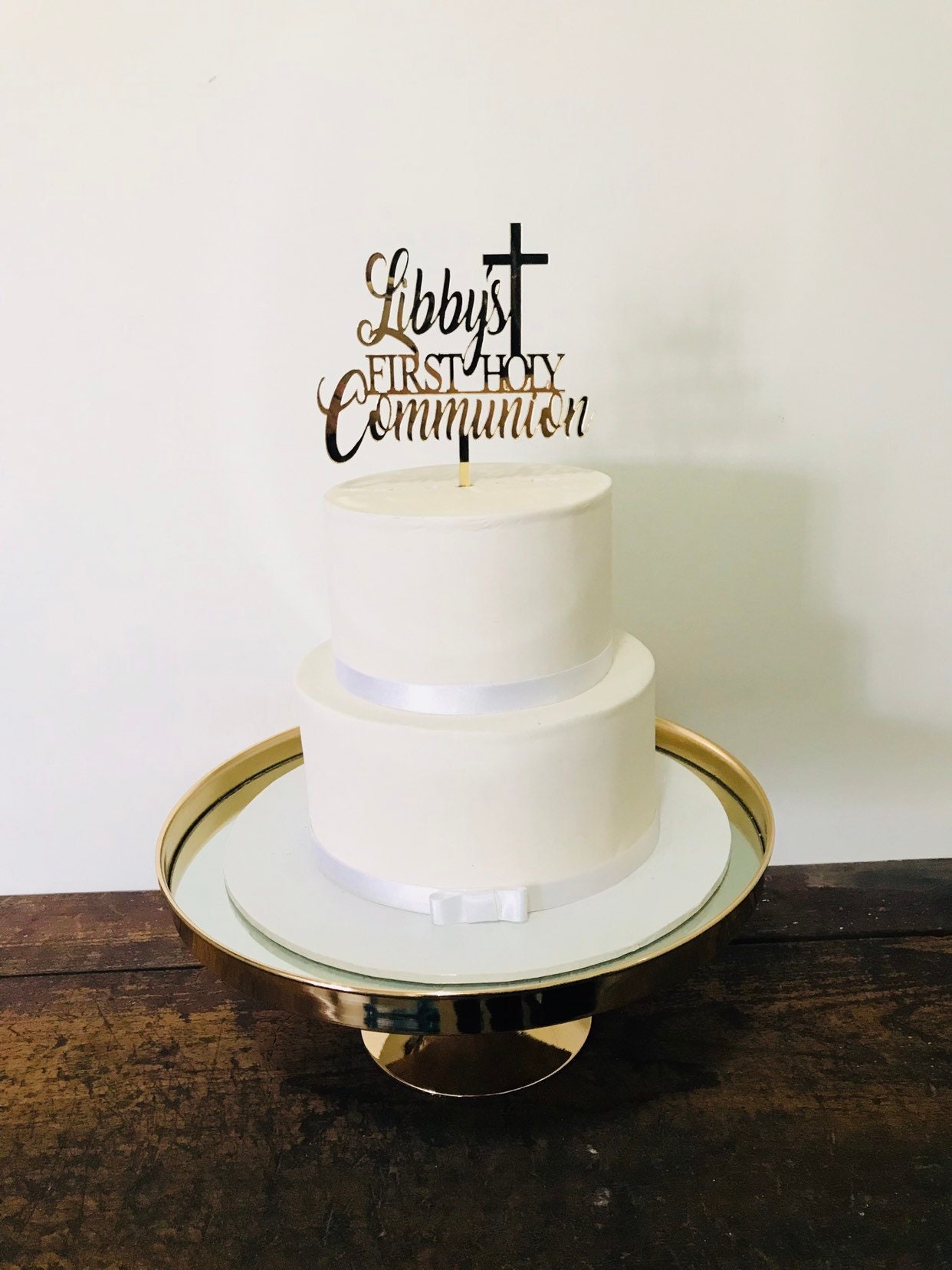 Personalised First Holy Communion Acrylic Cake Topper God Etsy Personalised First Holy Communion Acrylic Cake Topper God Etsy