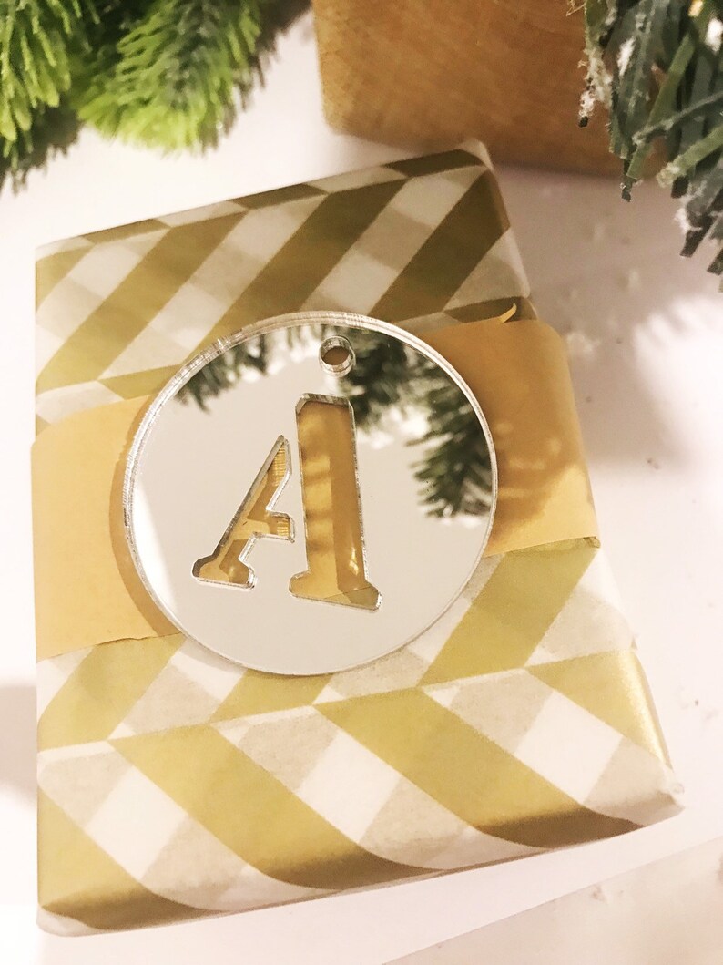 5 x Personalised Gift TagAcrylic gift tagpersonalised present tagGift tagsChristmas gift tagEngraved gift tagChristmas tagcustom gift