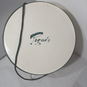 Vintage Pogue&#39;s Department Store Cincinnati Ohio Cardboard Hatbox Hat Box