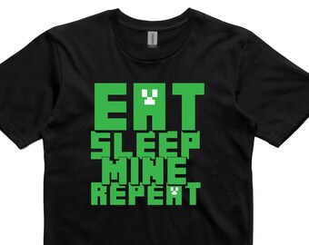 Minecraft T Shirt - Etsy Australia