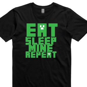 Eat Sleep Mine Etsy Australia