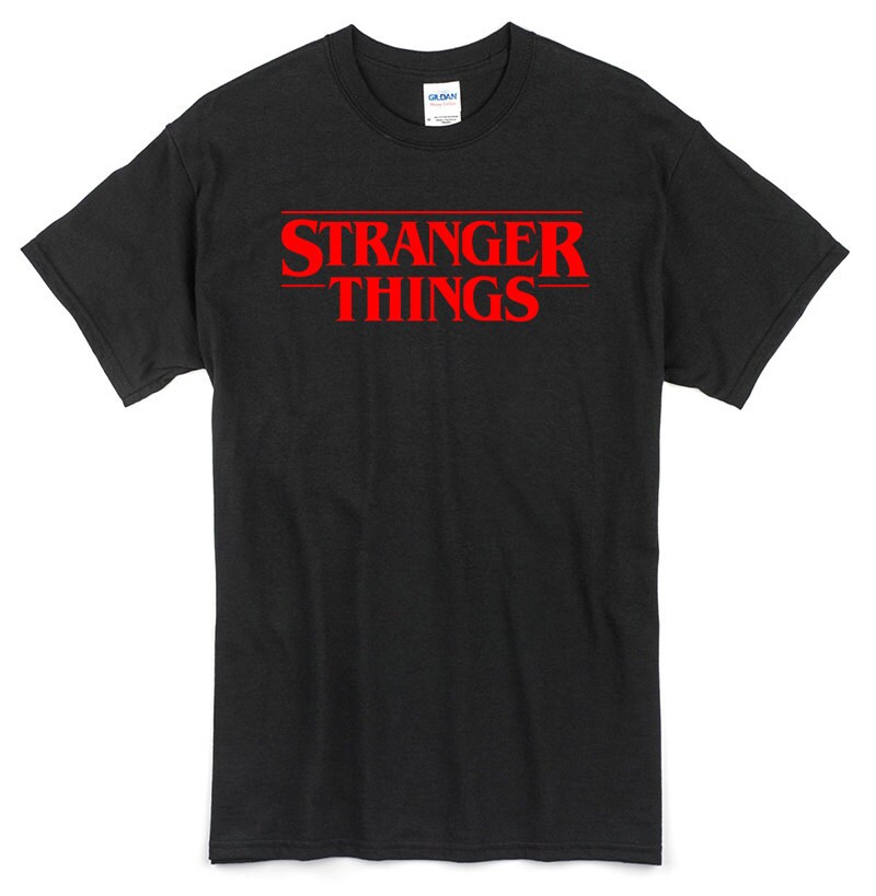 Stranger Things T-shirt Black 100 