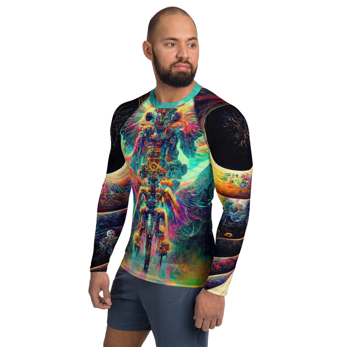 Transcend Rash Guard - Etsy
