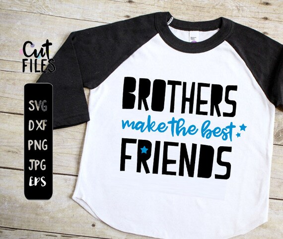 Download Brothers make friends SVG Brothers SVG Bro svg Siblings | Etsy