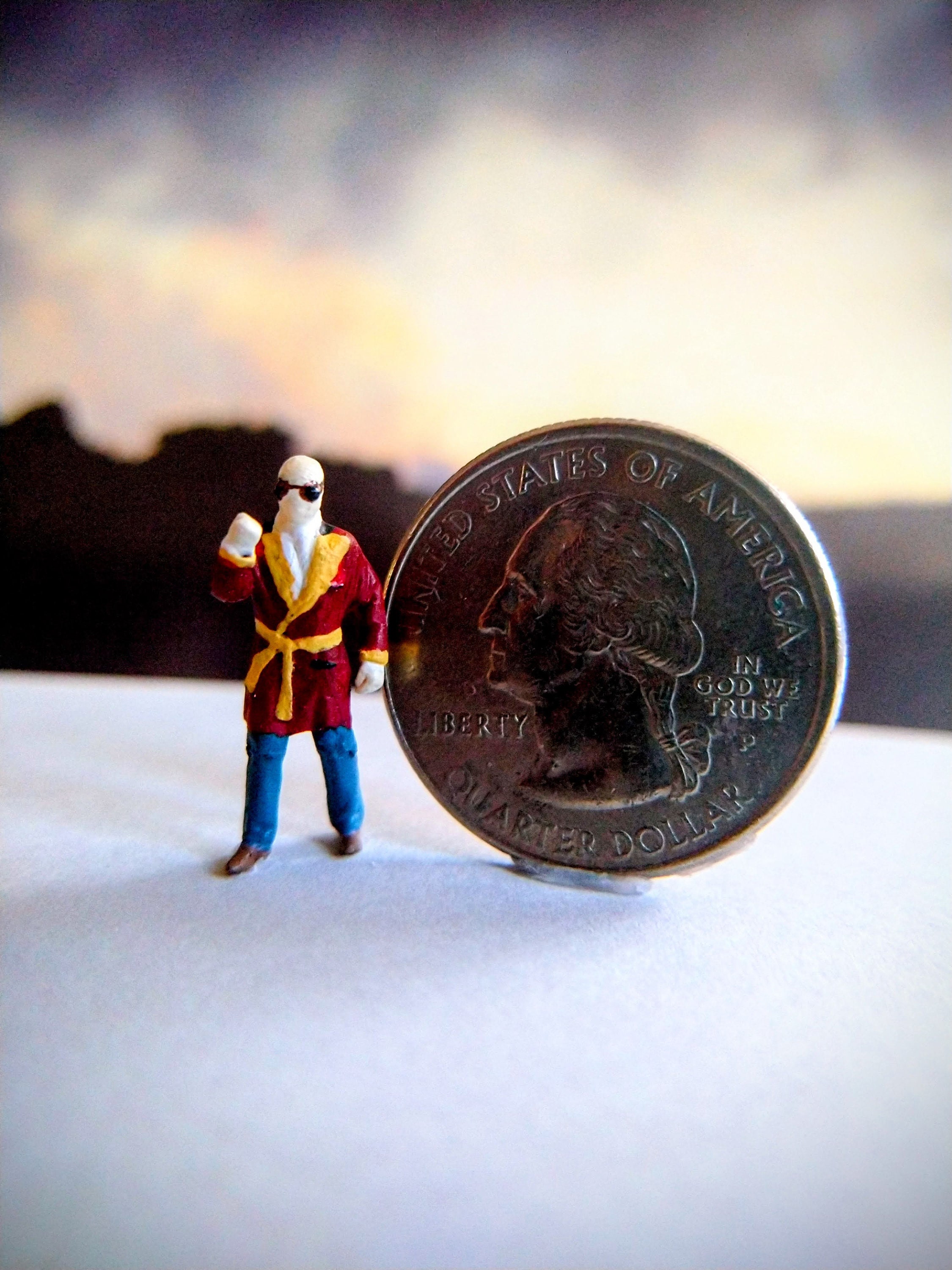 Miniature Invisible Men Miniature Invisible Man! HO Scale Figure! Please Read Full Item ...