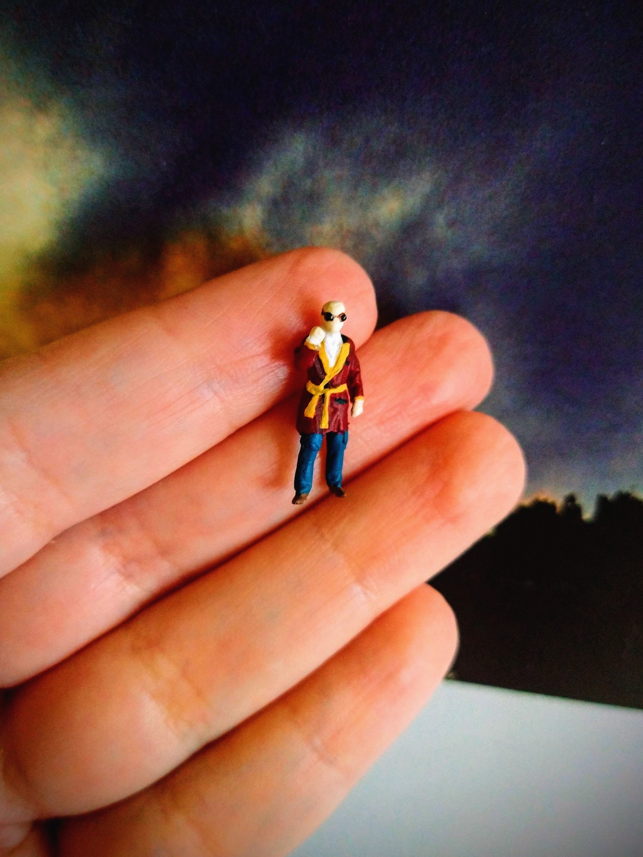 Miniature Invisible Men Miniature Invisible Man! HO Scale Figure! Please Read Full Item ...