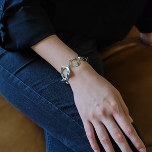 Sterling Silver Chain Link Bracelet for Woman