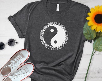 Yin and Yang Shirt | Yin-Yang Shirt | Yin Yang Shirt | Balance Shirt | Zen Shirt | Yoga Shirt | Yoga Teacher Gift | Yin Yang Gift