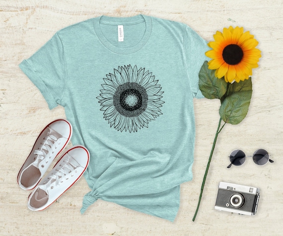 Sunflower Shirt | Sunflower T-Shirt | Sunflower Tee | Sunflower Gift | Best Friend Gift | Sunflower Lover Gift | Sunflower Lover Shirt