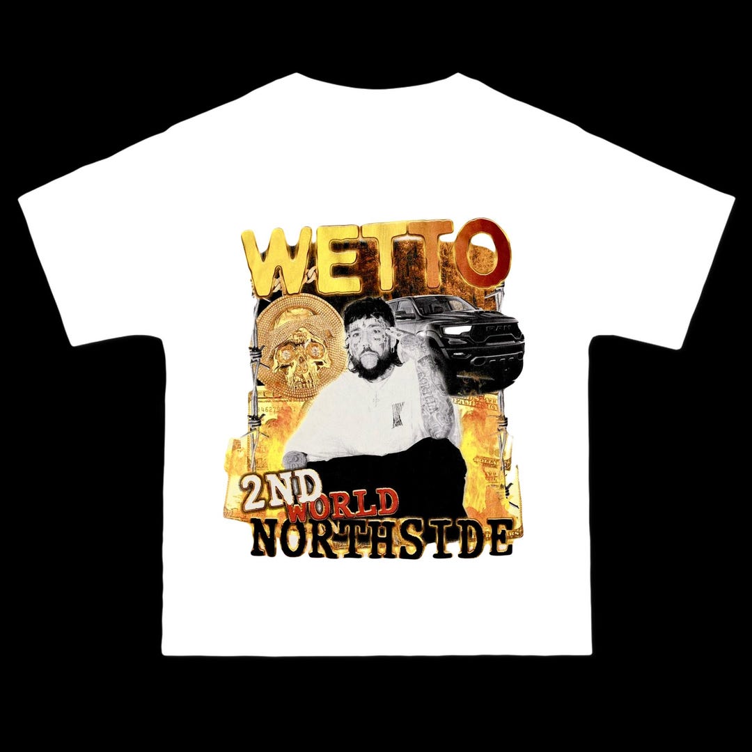 Suicideboyss Wetto Scrim Rapper Graphic G59 Greyday Tour Grey Five Nine