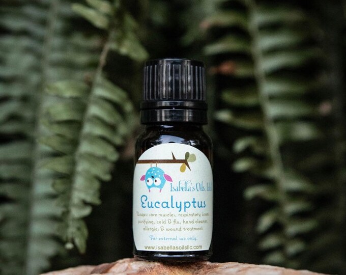 Featured listing image: Eucalyptus 100% Therapeutic Grade essential oil Small Batch