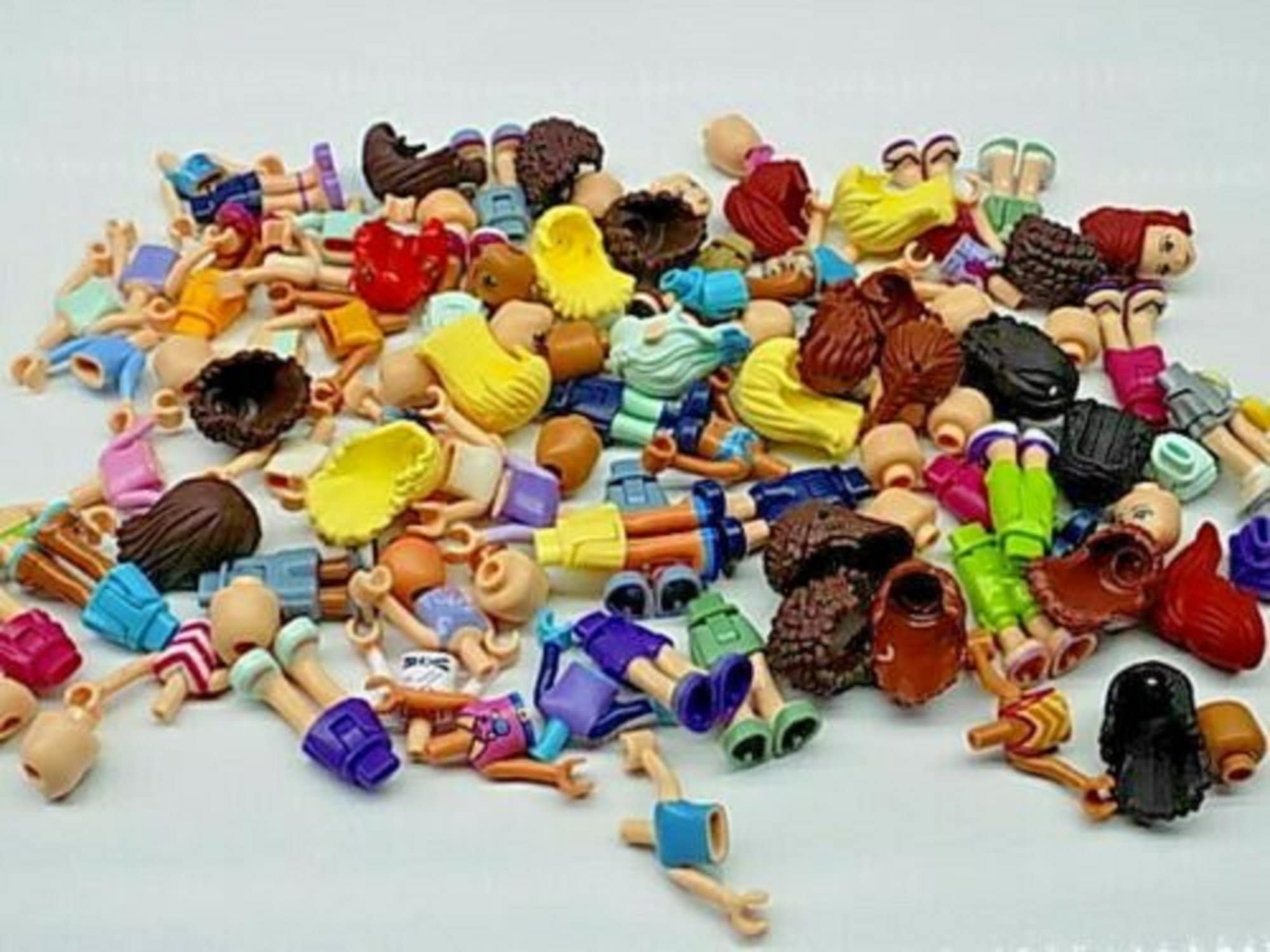 LEGO Friends Minifigures Build Your Own 40 Pc Lot Etsy