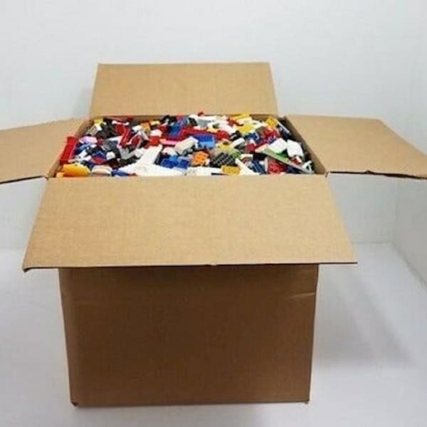 Lego Toy Lot Bulk 5 Lbs Mixed Building Bricks Blocks Parts Pieces {WASHED}