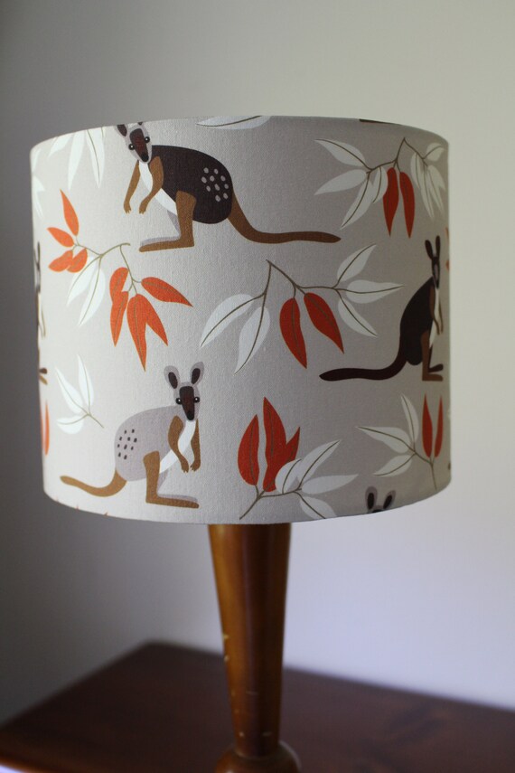 Kangaroo Native Australian Animals Lamp Shade Cute Animal Nursery