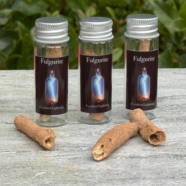 Fulgurite: Lightning in a Bottle
