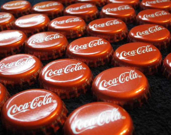 Cocacola Bottle Cap Set // Coke Bottle Cap Set Etsy