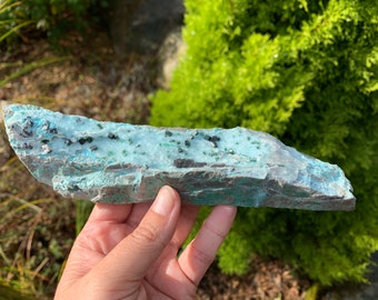 Chrysocolla Dolomite Libethenite Malachite Specimen