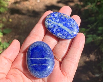 Lapis Lazuli Focal Stone for DIY Wire Wrap Pendants