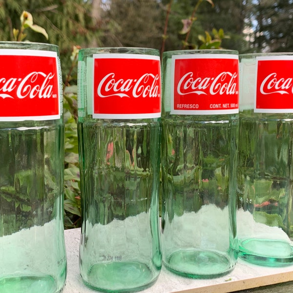 Coca Cola Upcycled Glass