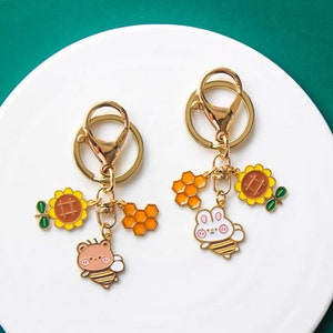 Anime Fuufu Ijou Koibito Miman Keychain Cartoon Figure Acrylic Pendant  Keyring Jewelry Collections