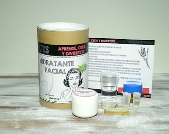 Hydratation du visage Kit, kit de cosmétique pour les débutants, faites-le vous-même, kit de bricolage, bricolage kit, Kit, cadeaux originaux d’artisanat