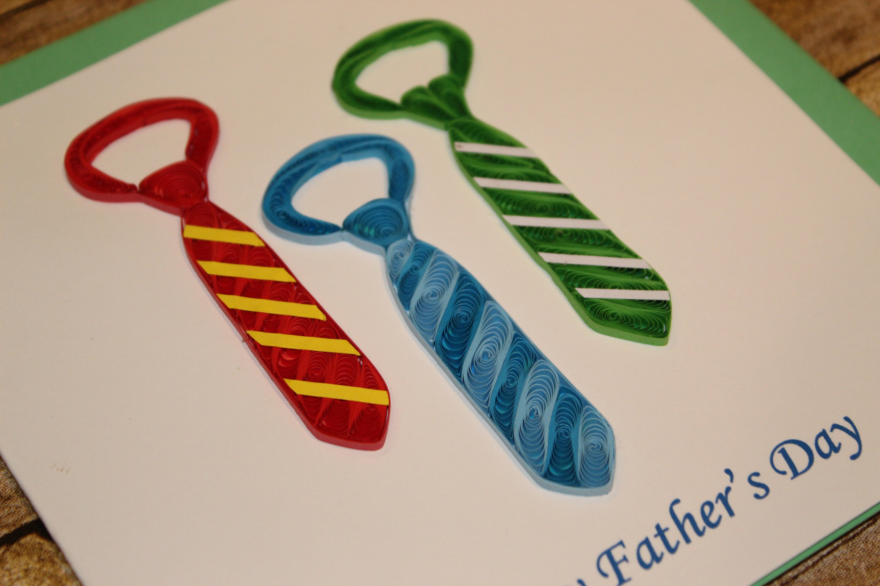 Father's Day Quilling Card Daddy Special card Birthday Etsy