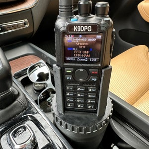 AnyTone UV868/878 Handheld amateur HAM radio cup holder image 1