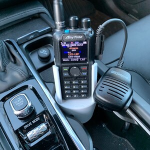 AnyTone UV868/878 Handheld amateur HAM radio cup holder image 2