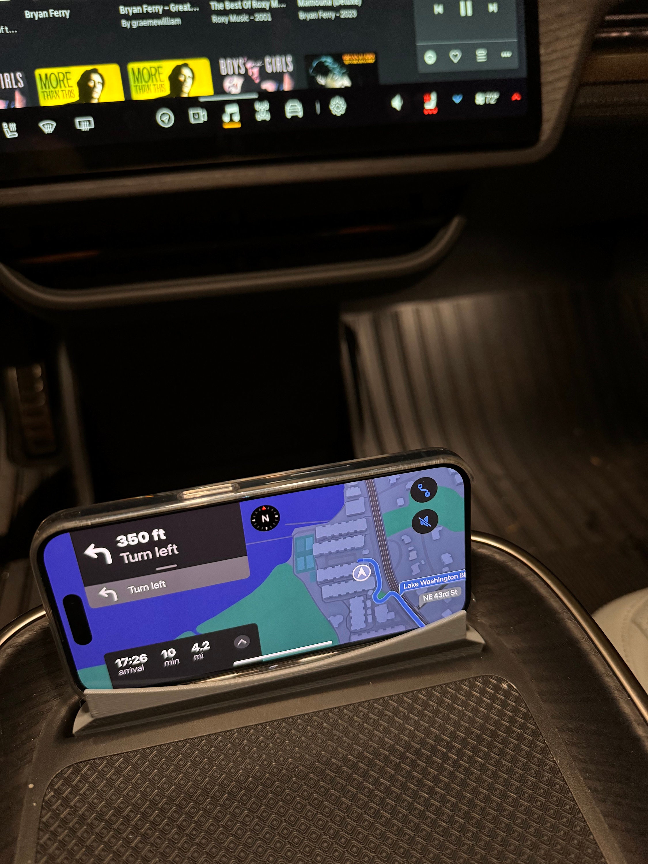 Rivian Center Console Phone Holder horizontal Etsy