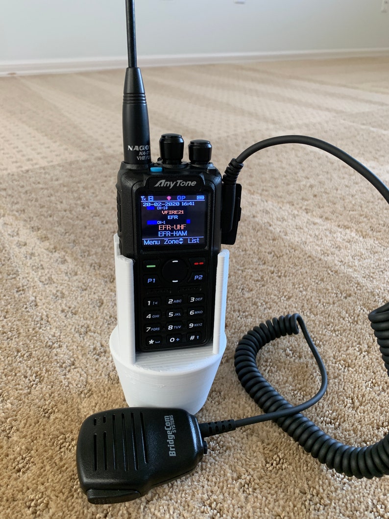 AnyTone UV868/878 Handheld amateur HAM radio cup holder image 5