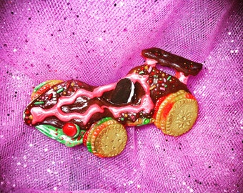 Vanellope Von Schweetz’s Candy Car brooch