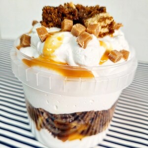 Sticky Toffee Pud Marshmallow Fluff Pot - Perfect Desert, Treat, Birthday, Gifting