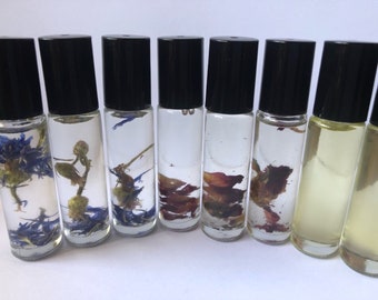 highly fragrant botanical infused natural roll-on perfumes