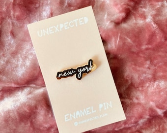 New York Enamel Pin