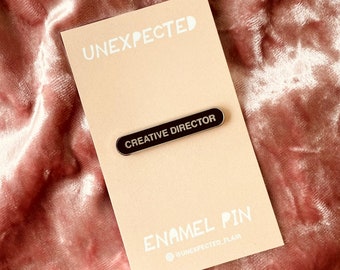 Creative Director Enamel Pin