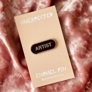 Artist Enamel Pin