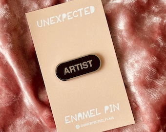 Artist Enamel Pin