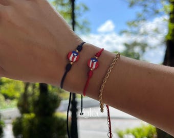 Puerto Rico bracelet Puerto Rico flag bracelet Puerto Rico Jewelry