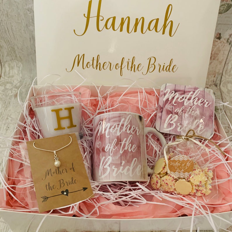 mother of the bride gift basket