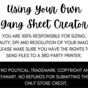 Custom DTF Gang Sheet, Dtf Transfers ready to press, Gang Sheet, DTF Transfers, Full color DTF Transfers, Single Color Dtf transfers, Dtf