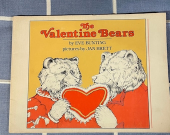 The Valentine Bears Book by Eve Bunting