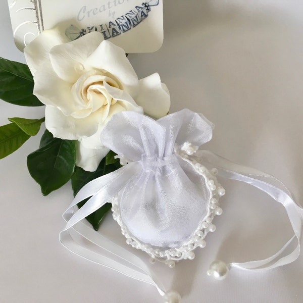 Wedding favors-bombonieres,Orthodox wedding,bridal favors,heart shape bag favors-DIY favors