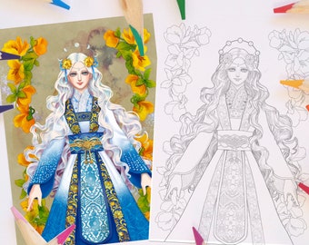 99 Anime Girl Coloring Pages Pdf Best