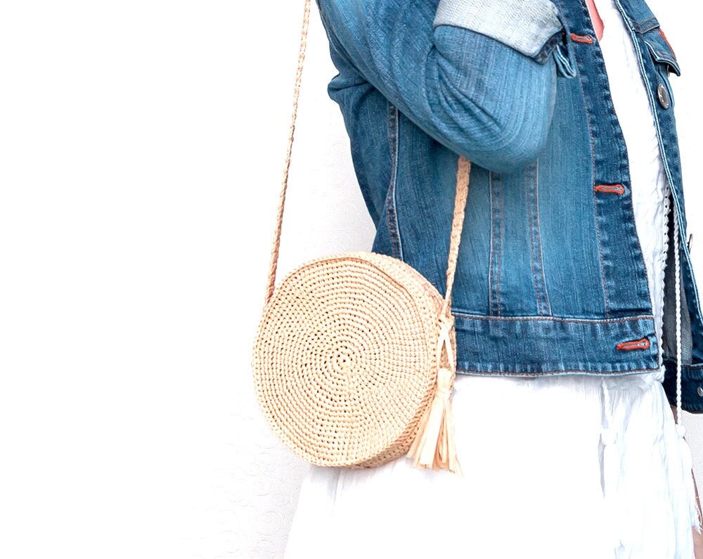 round summer bag
