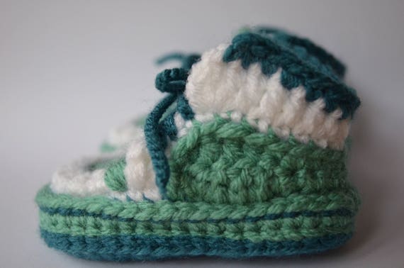 etsy crochet baby shoes