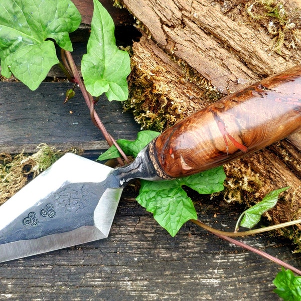 Medium Archaeology Trowel, Hand Forged in Britain, Philadelphia Pattern Pointing Trowel