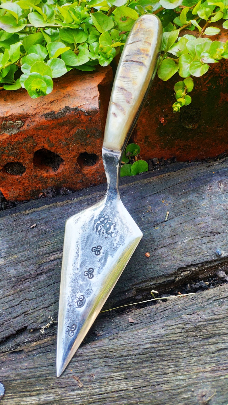 Large Hand Pointing Trowel Archaeology Trowel Etsy