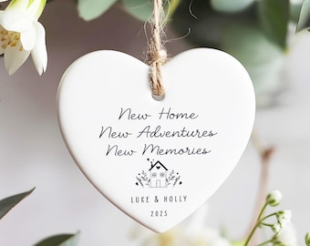 Personalised New Home Gift, Housewarming Gift, New Home New Adventures New Memories, New House Gift