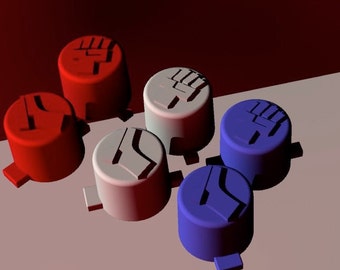 Fighter buttons