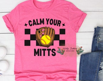 Calma i tuoi guanti (Softball) .PNG / Download digitale